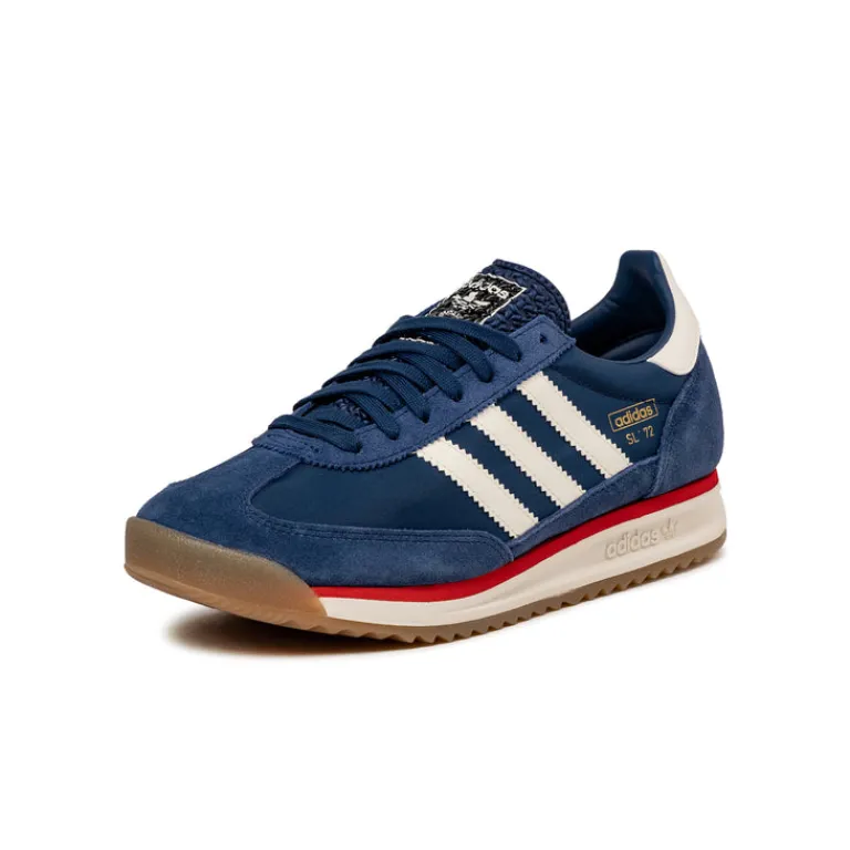 Leder Sneaker|Terrace Casual Sneaker*Adidas SL 72 RS Dark Blue / Off White / Red