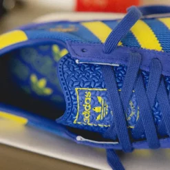 Leder Sneaker|Terrace Casual Sneaker*Adidas SL 72 RS Semi Lucid Blue / Pure Sulfur / Blue