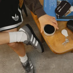 Leder Sneaker|Terrace Casual Sneaker*Adidas SPZL Lothertex F.C. Grey / Grey Six / Core Black