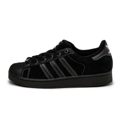 Leder Sneaker*Adidas Superstar II Core Black / Core Black / Footwear White