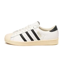 Leder Sneaker|Weiße Sneaker*Adidas Superstar Vintage Cloud White / Core Black / Cream White