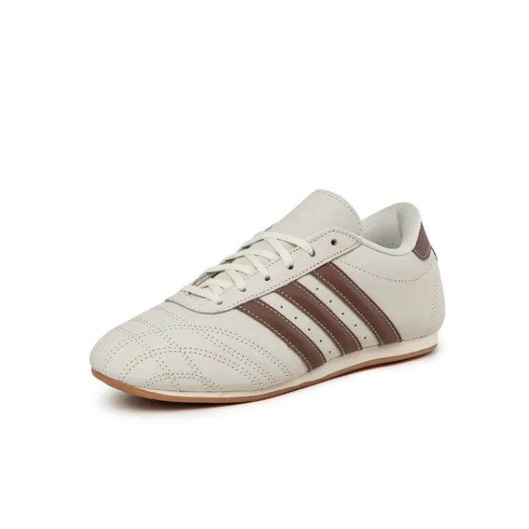 Leder Sneaker|Terrace Casual Sneaker*Adidas Taekwondo Lace W Off White / Preloved Brown / Gum 3