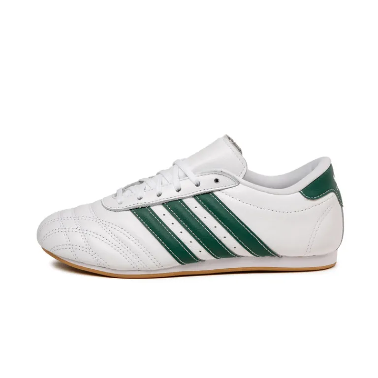 Leder Sneaker|Terrace Casual Sneaker*Adidas Taekwondo Lace W Footwear White / Collegiate Green / Gum 3