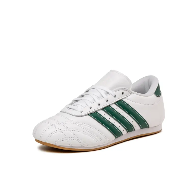 Leder Sneaker|Terrace Casual Sneaker*Adidas Taekwondo Lace W Footwear White / Collegiate Green / Gum 3