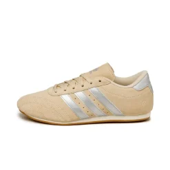 Leder Sneaker|Terrace Casual Sneaker*Adidas Taekwondo Lace W Sand Strata / Silver Metallic / Off White