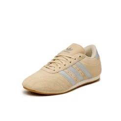Leder Sneaker|Terrace Casual Sneaker*Adidas Taekwondo Lace W Sand Strata / Silver Metallic / Off White