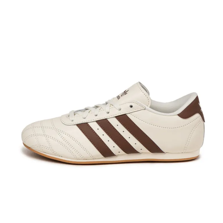 Leder Sneaker|Terrace Casual Sneaker*Adidas Taekwondo Lace W Off White / Preloved Brown / Gum 3