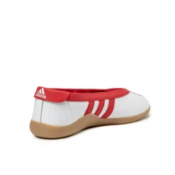 Leder Sneaker|Ballerinas*Adidas Taekwondo Mei Ballet W Footwear White / Beta Scarlett / Gum 3