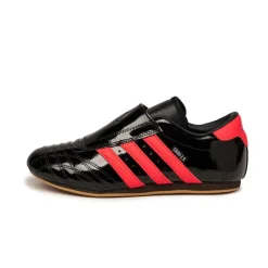 Leder Sneaker|Terrace Casual Sneaker*Adidas Taekwondo W Core Black / Solar Red / Gum 3