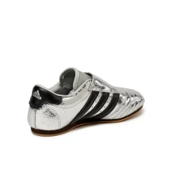Leder Sneaker|Terrace Casual Sneaker*Adidas Taekwondo W Silver Metallic / Core Black / Gum 5