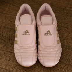 Leder Sneaker|Terrace Casual Sneaker*Adidas Taekwondo W Clear Pink / Magic Beige / Gum 3