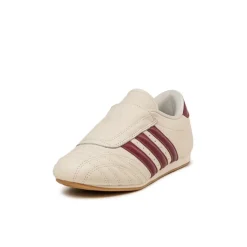 Leder Sneaker|Terrace Casual Sneaker*Adidas Taekwondo W Off White / Noble Maroon / Gum 3