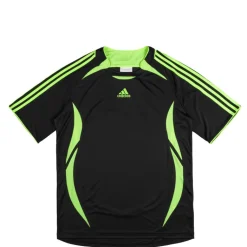 T-Shirts*Adidas Teamgeist Adicolor T-Shirt Black / Signal Green
