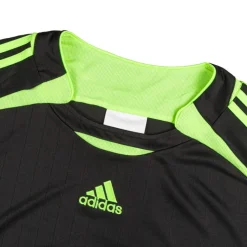 T-Shirts*Adidas Teamgeist Adicolor T-Shirt Black / Signal Green