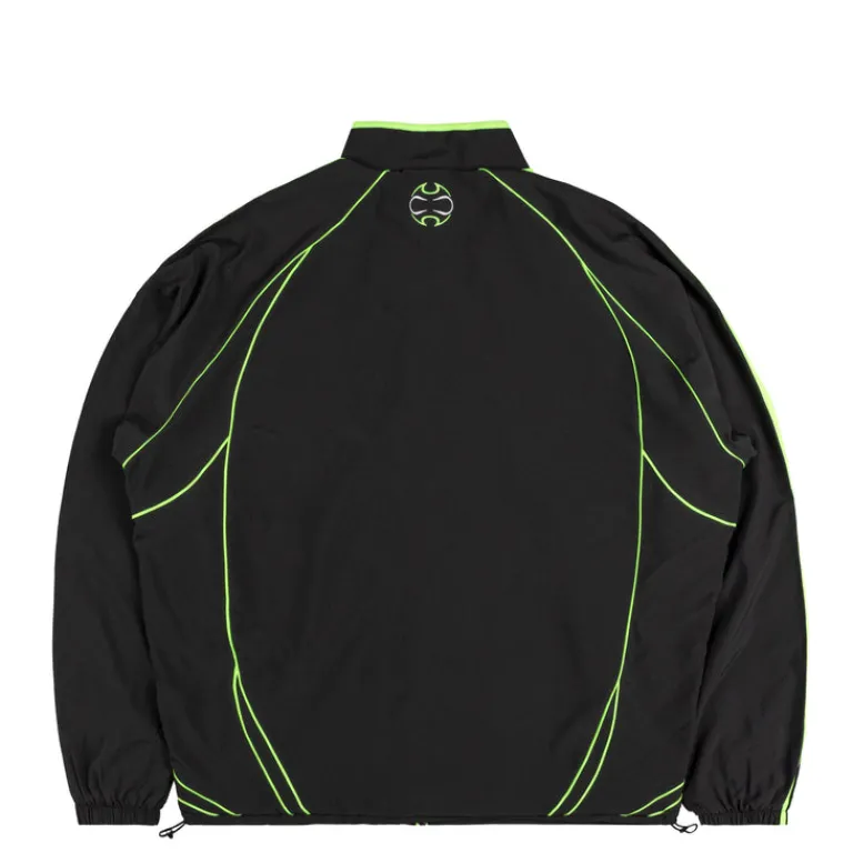 Jacken*Adidas Teamgeist Adicolor Track Top Black / Signal Green