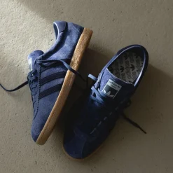 Leder Sneaker|Terrace Casual Sneaker*Adidas Tobacco Dark Blue / Night Indigo / Gum 4