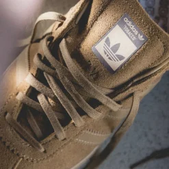 Leder Sneaker|Terrace Casual Sneaker*Adidas Tobacco Brown Desert / Cardboard / Gum