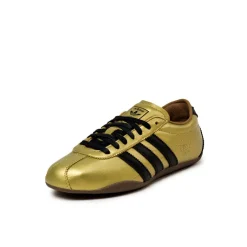 Leder Sneaker|Terrace Casual Sneaker*Adidas Tokyo Decon W Gold Metallic / Core Black / Preloved Brown