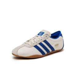 Leder Sneaker|Terrace Casual Sneaker*Adidas Tokyo W Off White / Royal Blue / Gold Metallic