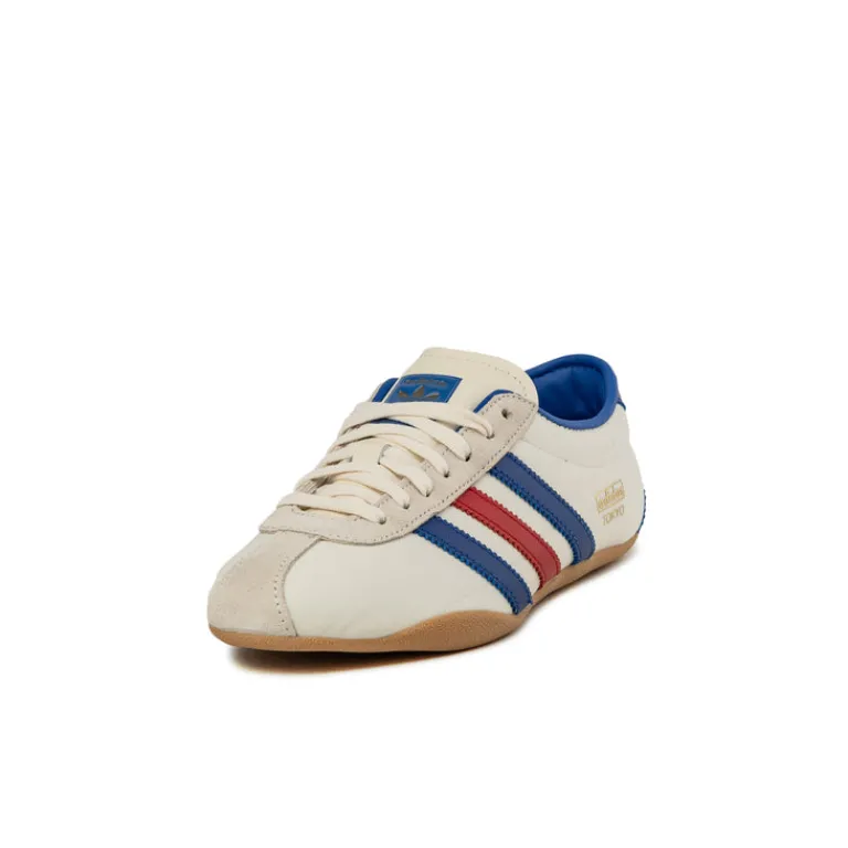 Leder Sneaker|Terrace Casual Sneaker*Adidas Tokyo W Cream White / Royal Blue / Gum