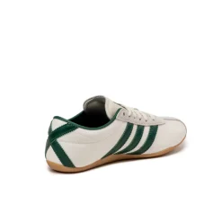 Leder Sneaker|Terrace Casual Sneaker*Adidas Tokyo W Off White / Collegiate Green / Gold Metallic