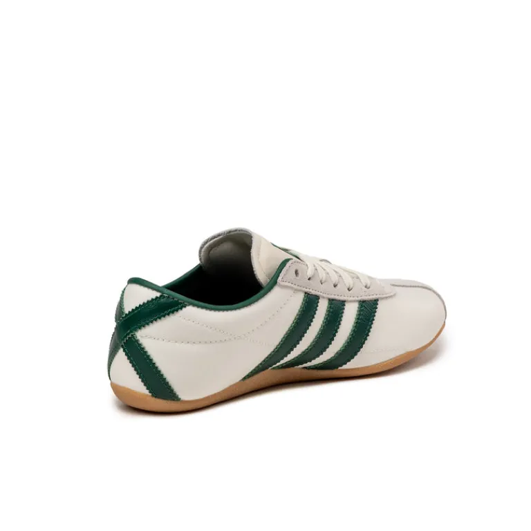 Leder Sneaker|Terrace Casual Sneaker*Adidas Tokyo W Off White / Collegiate Green / Gold Metallic