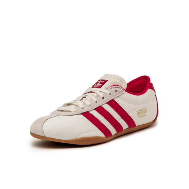 Leder Sneaker|Terrace Casual Sneaker*Adidas Tokyo W Off White / Beta Scarlett / Gum 4