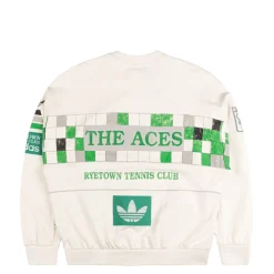 Crewnecks*Adidas Wmns Archive Court Sweatshirt Cloud White