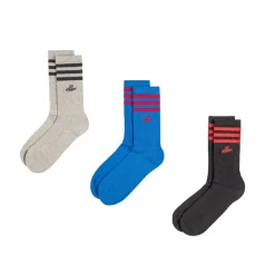 Socken*Adidas x 100 Thieves Socks Black / Melange Grey Heather / Bluebird