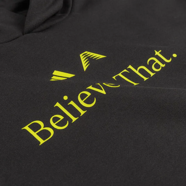 Hoodies*Adidas x Anthony Edwards Believe That Hoodie Black / Preloved Lime