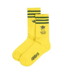 Socken*Adidas x Brain Dead Socks Bright Yellow / Collegiate Navy / Amazon Green