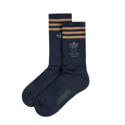 Socken*Adidas x Brain Dead Socks Collegiate Navy / Amazon Green / Brown Desert