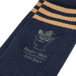 Socken*Adidas x Brain Dead Socks Collegiate Navy / Amazon Green / Brown Desert