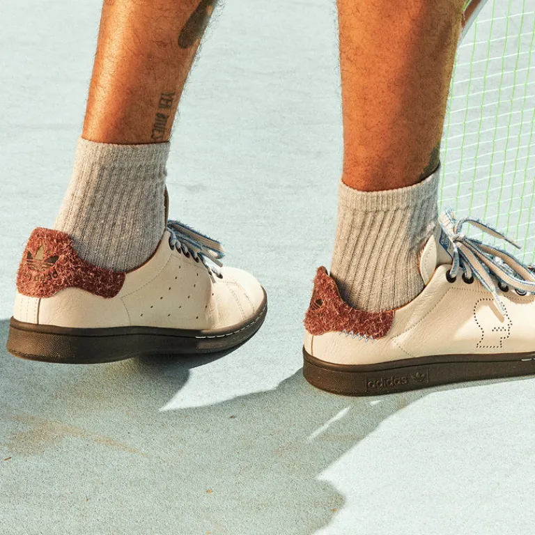 Leder Sneaker|Terrace Casual Sneaker*Adidas x Brain Dead Stan Smith Chalk Brown / Ballgbl / Mesa