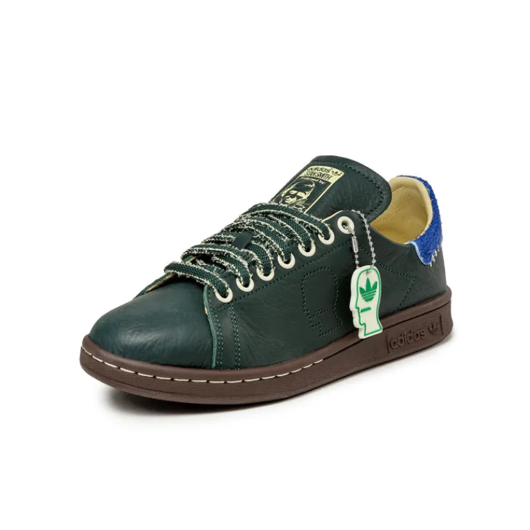 Leder Sneaker|Terrace Casual Sneaker*Adidas x Brain Dead Stan Smith Shadow Green / Bahia Light Blue / Sand Strata