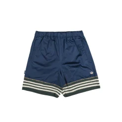 Shorts*Adidas x Clot by Edison Chen Knit Shorts Night Indigo