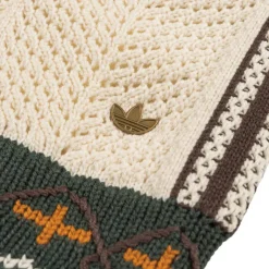 Shorts*Adidas x Clot by Edison Chen Knit Shorts Crew White