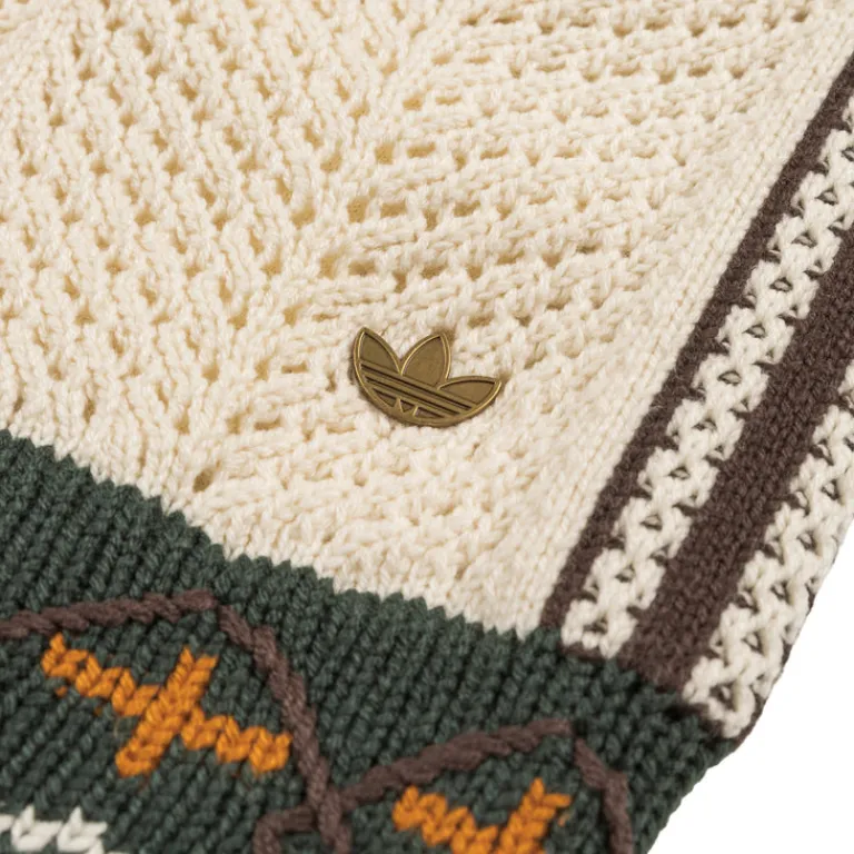 Shorts*Adidas x Clot by Edison Chen Knit Shorts Crew White