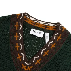 T-Shirts*Adidas x Clot by Edison Chen Crochet Vest Green Night