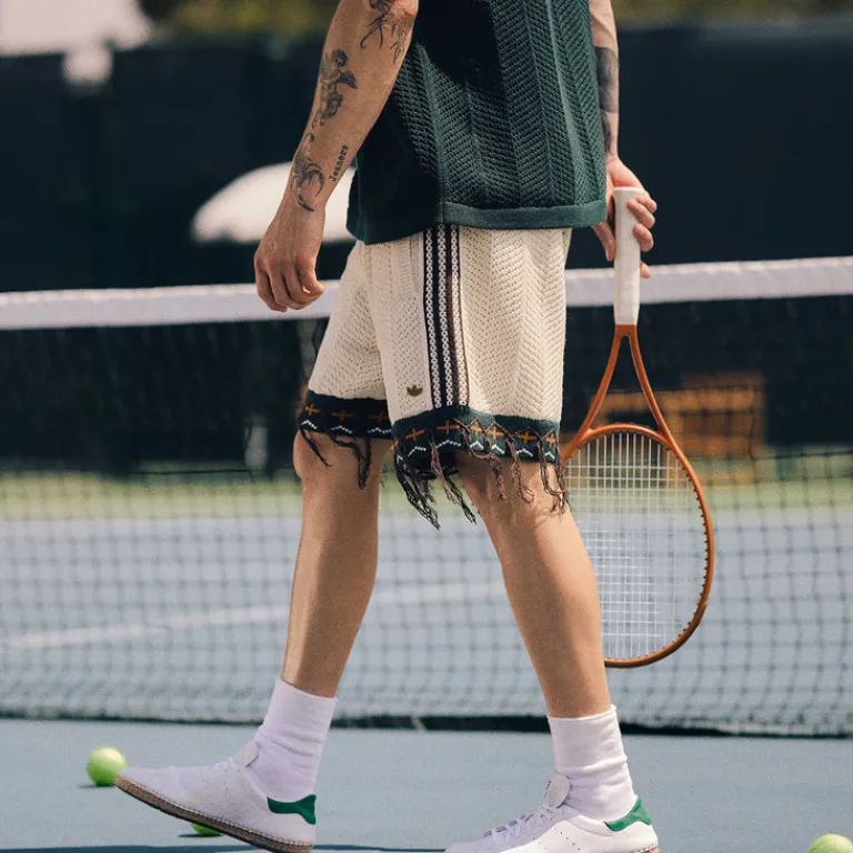 Leder Sneaker|Terrace Casual Sneaker*Adidas x Clot by Edison Chen Stan Smith Footwear White / Green / Footwear White