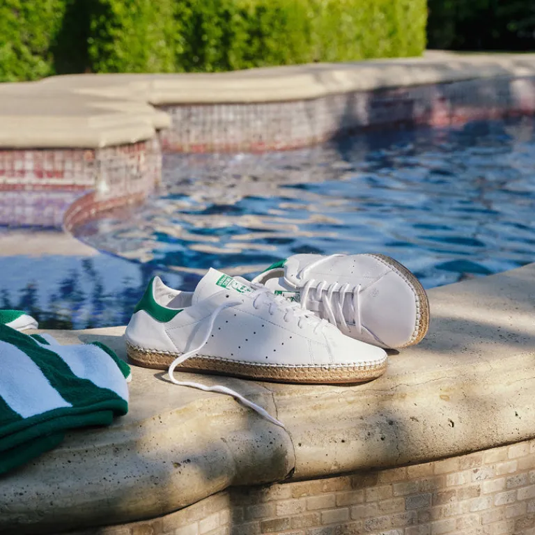 Leder Sneaker|Terrace Casual Sneaker*Adidas x Clot by Edison Chen Stan Smith Footwear White / Green / Footwear White