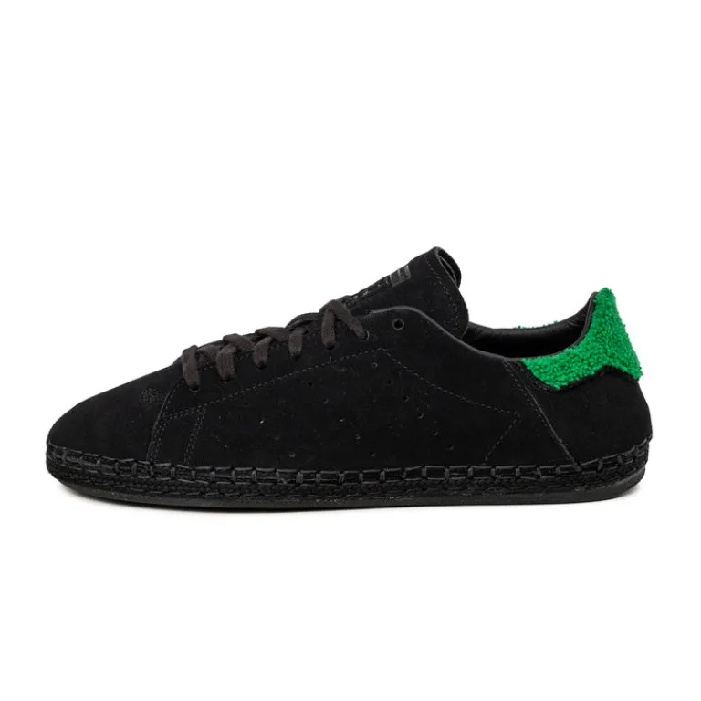 Leder Sneaker|Terrace Casual Sneaker*Adidas x Clot by Edison Chen Stan Smith Core Black / Green / Core Black