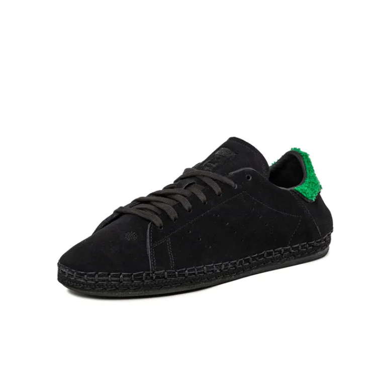 Leder Sneaker|Terrace Casual Sneaker*Adidas x Clot by Edison Chen Stan Smith Core Black / Green / Core Black