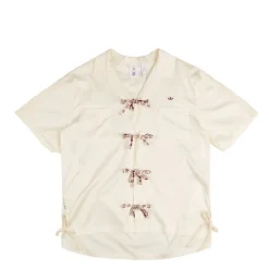 Hemden*Adidas x Clot by Edison Chen Bowling Shirt Cream White