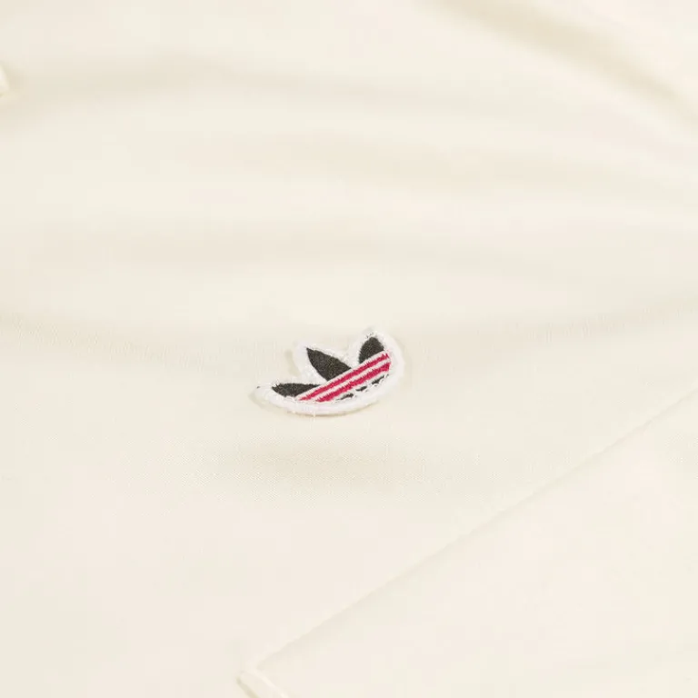 Hemden*Adidas x Clot by Edison Chen Bowling Shirt Cream White