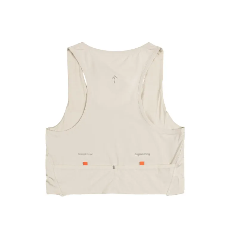 Running|T-Shirts*Adidas x Hermanos Koumori Wmns Running Crop Top Alumina