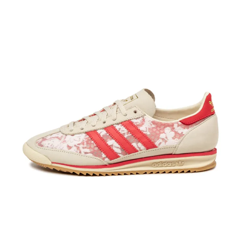 Leder Sneaker|Terrace Casual Sneaker*Adidas x Liberty London SL 72 OG W Footwear White / Cream White / Beta Scarlett