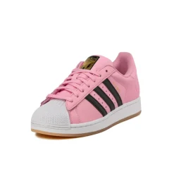 Leder Sneaker*Adidas x Lionel Messi Superstar *Inter Miami CF* Light Pink / Core Black / Gold Metallic