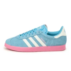 Leder Sneaker|Terrace Casual Sneaker*Adidas x MLS Gazelle *Inter Miami CF* Semi Blue Burst / White Tint / Bliss Pink