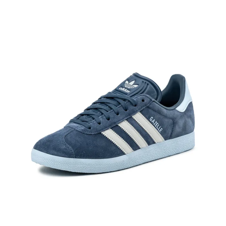 Leder Sneaker|Terrace Casual Sneaker*Adidas x MLS Gazelle *Nashville SC* Tactile Indigo / Core White / Glow Blue